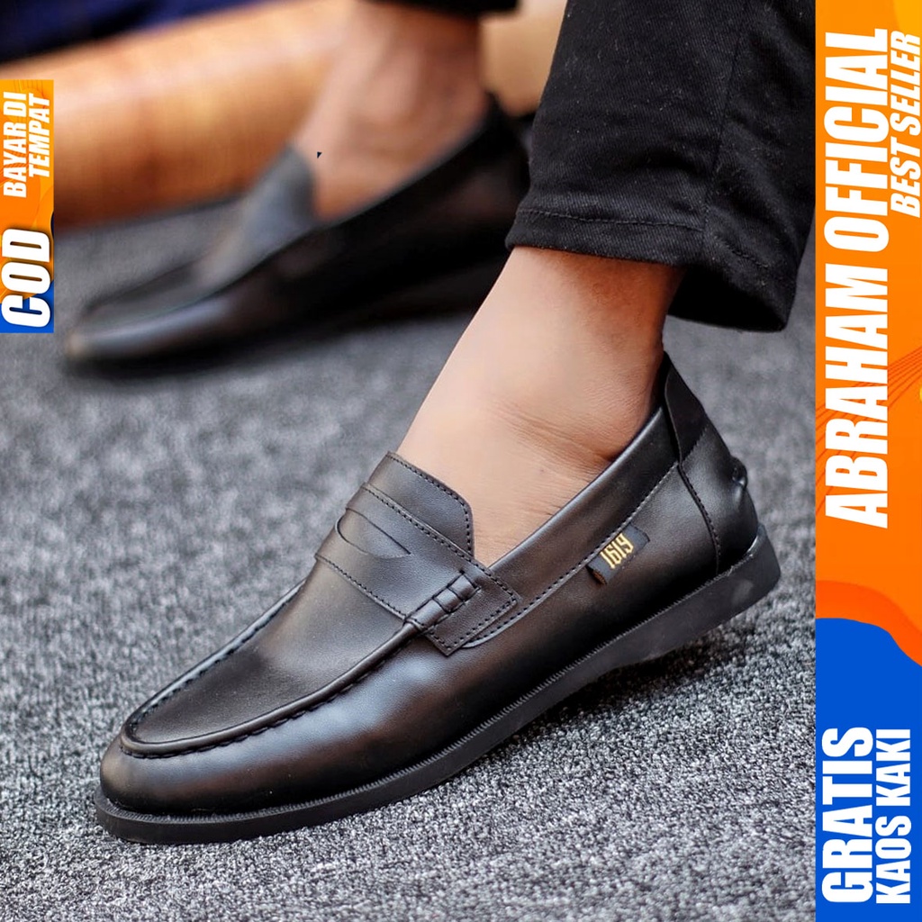 Abaraham Pecco - Sepatu Formal Pria Pantofel Casual