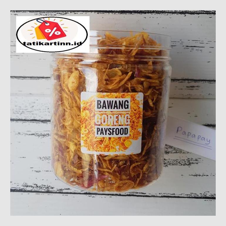 

S50Tat Bawang Goreng Murni Toplse 500 Ml / Tanpa Tepung Atr05Ytt