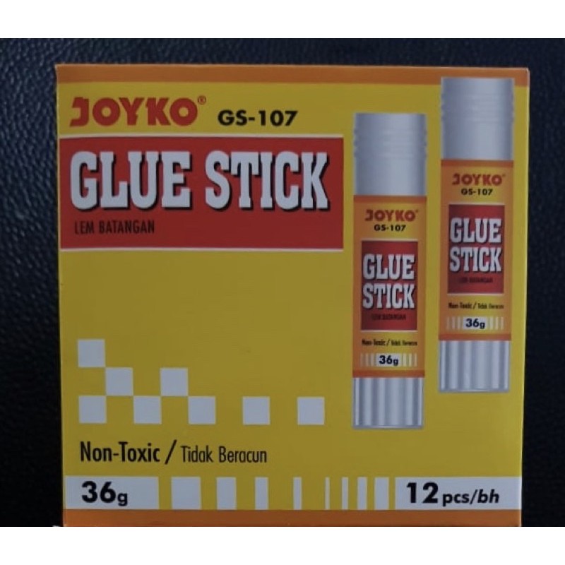 

Joyko Glue Stick GS-107 (1 Pack isi 12 pcs)