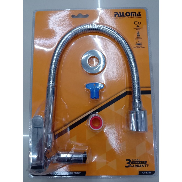 Paloma Keran Wastafel Dapper / Sink Tap / Kran Tembok FCP 6269