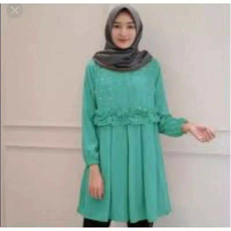 TUNIK WANITA MUSLIMAH BEST SELLER ALMA TUNIK TOSCA HARGA PROMO!!!