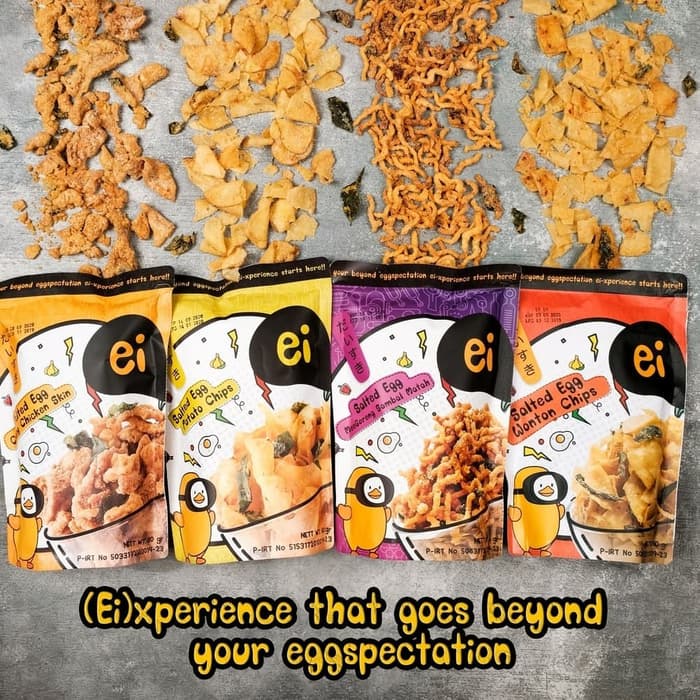 

TERLARIS Paket Ei Salted Egg Serba Telur Asin (Potato, Wonton, Chicken Skin,Mie