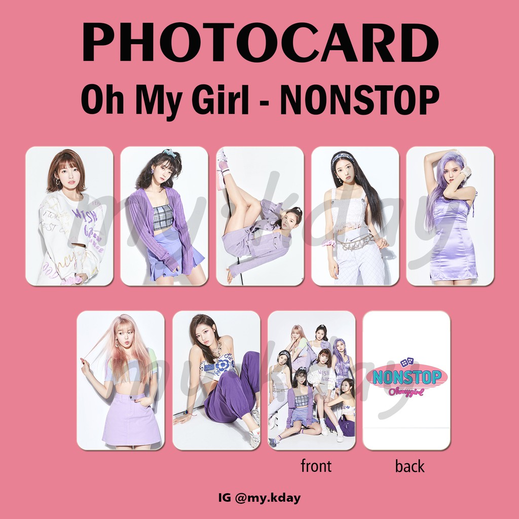 PC-0028, Unofficial Photocard Oh My Girl NONSTOP 2 sisi