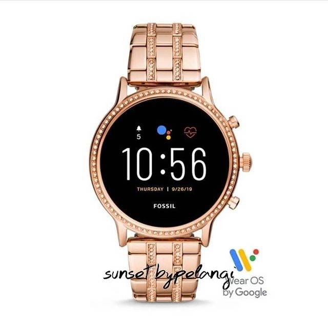 Jam Fossil Gen 5 Smartwatch Rosegold FTW6035