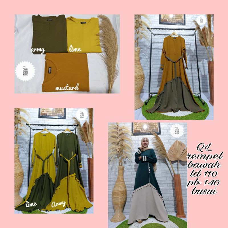 NEW GRESS REMPEL BAWAL //GAMIS MATT ITY CREPE //FASHIONMUSLIM