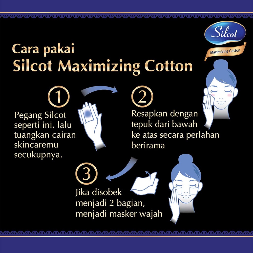 SILCOT  TEKNOLOGI MOIST CLEANSING FIBER