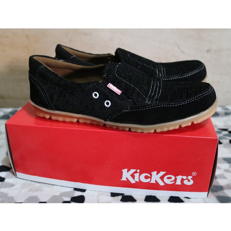 Sepatu Casual KICKERS Slip On Terbaru dan Termurah