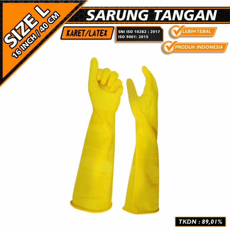 Household Gloves - Sarung Tangan Karet Latex