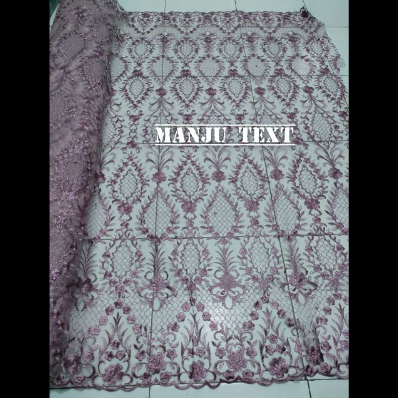 Kain tile Elisab/ bahan tile elisab / bahan gaun, dress,seragama, atasan kebaya dll / TERBARU