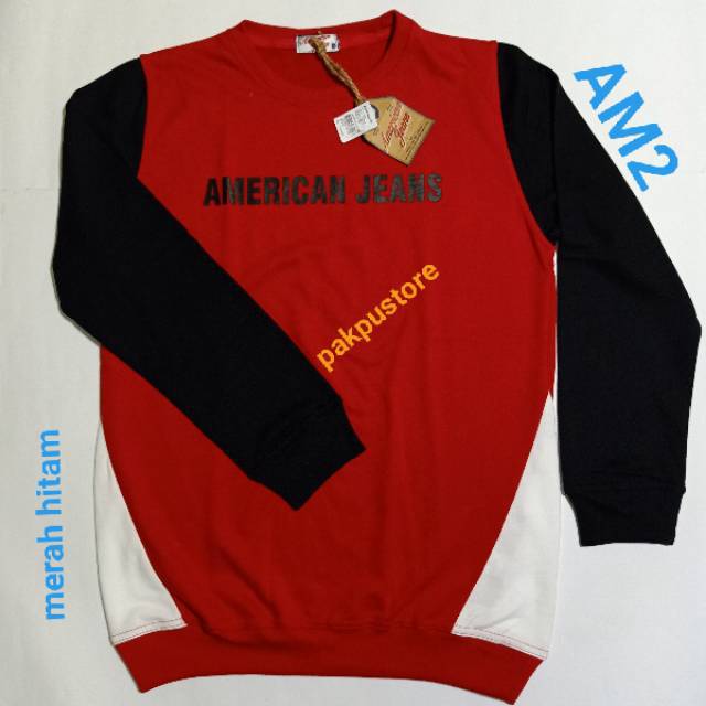 Sweater Pria Merk American Jeans Original Branded Matahari