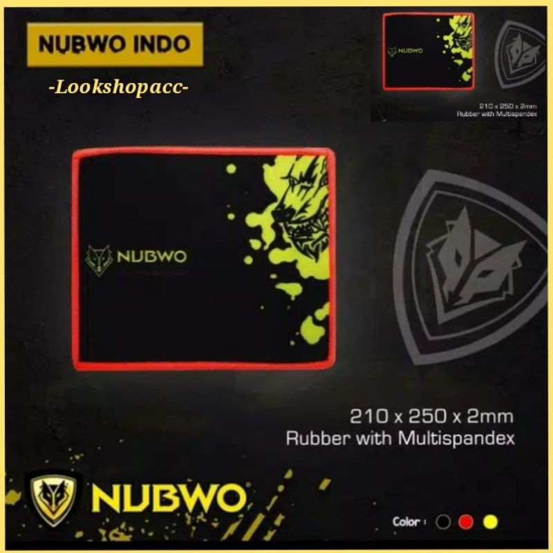 Nubwo Mouspad NP-002,NP-003,NP-004,NP-005,NP-006 Mousepad Gaming