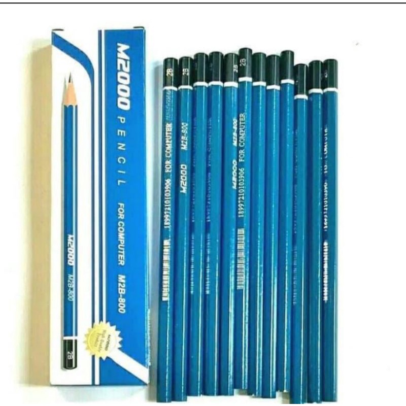 Jual Pensil M2000 Biru 2B Murah | Shopee Indonesia