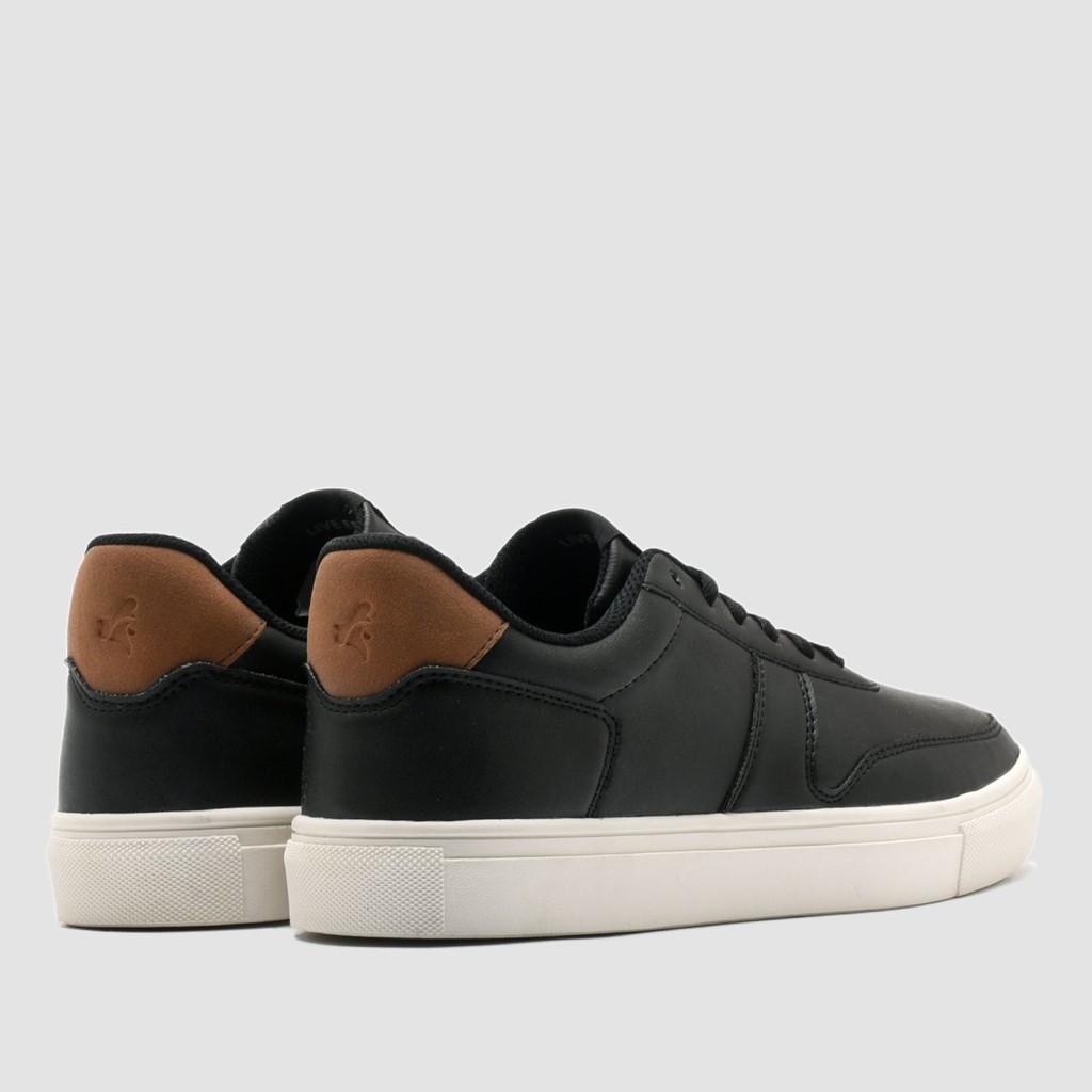 Sepatu Brodo Base Court [Mocha/Black White/Dark Choco]-4