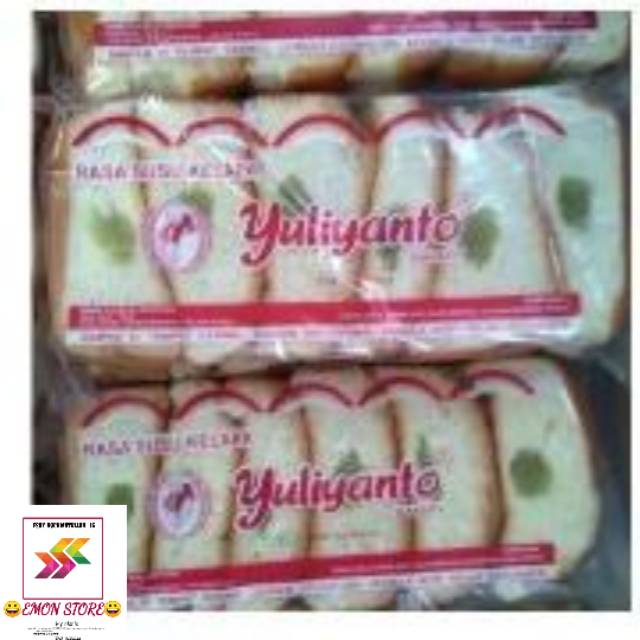 

Roti Yulianto isi Selai kelapa/pack