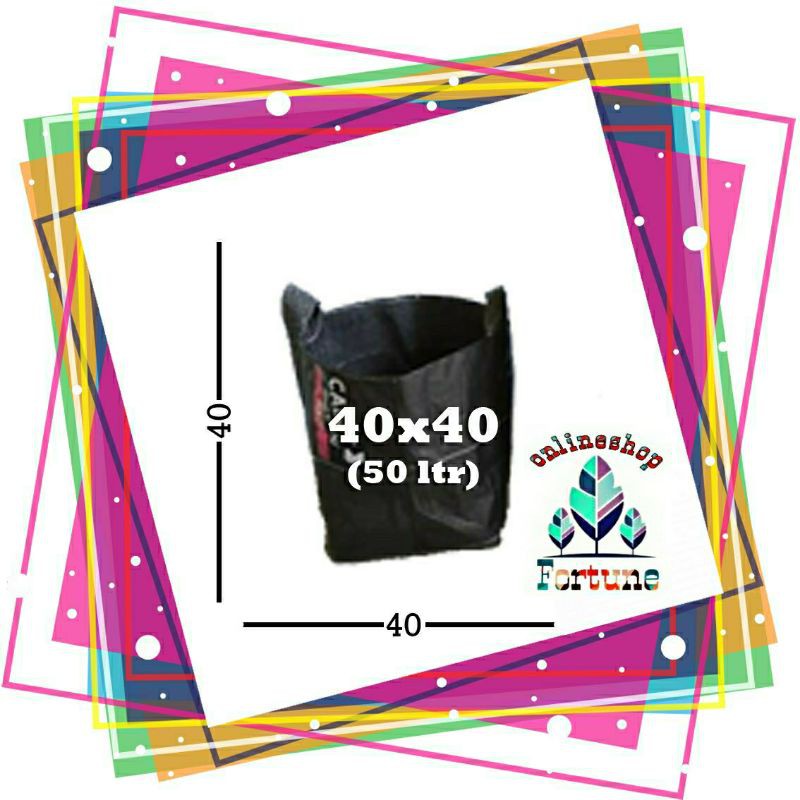 Planter Bag 40 x 40 / 50 liter