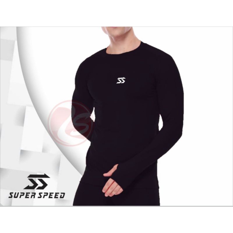 Base layer black long sleeve thumb hole kaos dalam sepak bola jersey lengan panjang sepakbola baju d