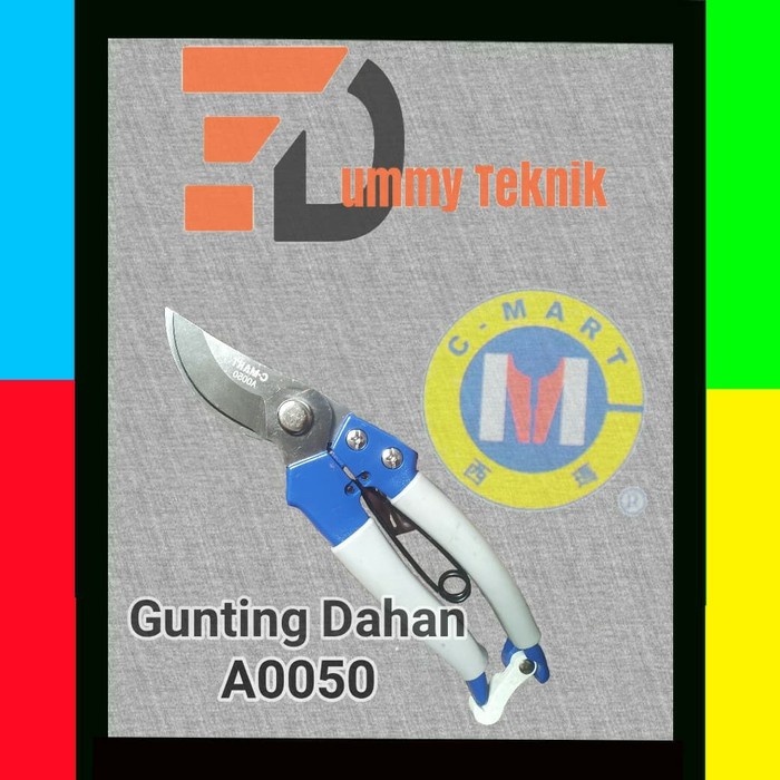 Gunting Dahan / Gunting Kembang / Gunting Ranting 8Inch C-MART
