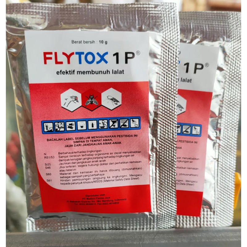 flytox 1p obat lalat 10gram