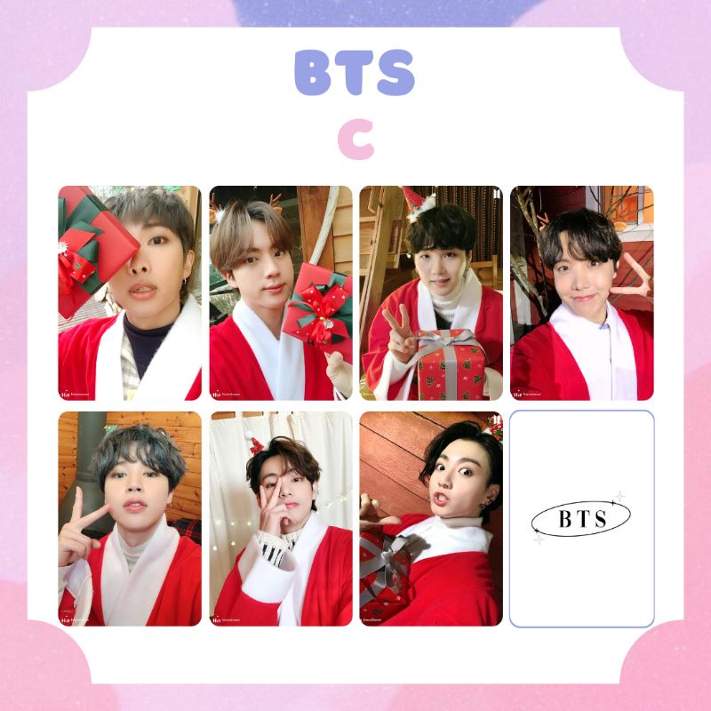 [BTS] PHOTOCARD BTS SELCA NAMJOON JIN SUGA JHOPE JIMIN TAEHYUNG JUNGKOOK ‼️ BACA DESKRIPSI ‼️