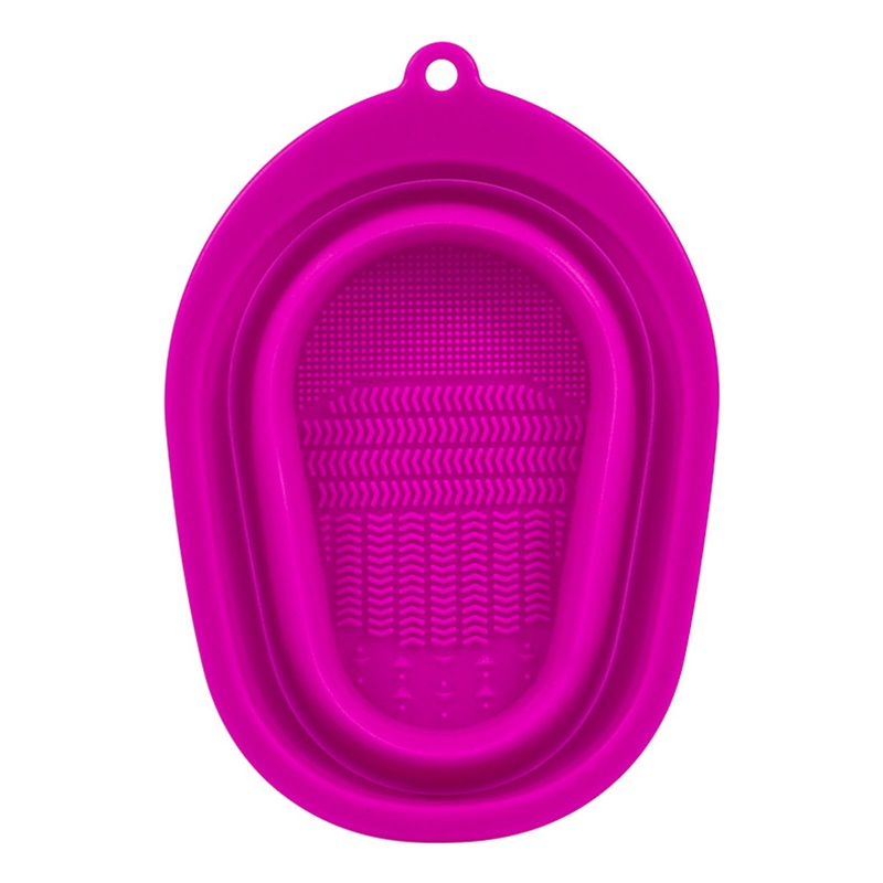 Gro Pad Silikon Pembersih Brush Makeup Multifungsi Portable