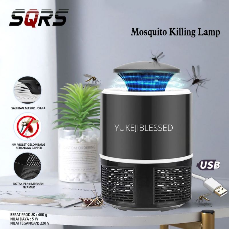 Mosquito Killer Lamp Alat Perangkap Nyamuk Pembasmi Nyamuk Mosquito Repellent