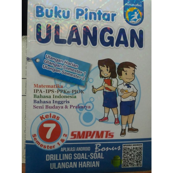 

❤BISA COD❤ Buku Pintar Ulangan SMP/MTs Kelas 7 Kurtilas