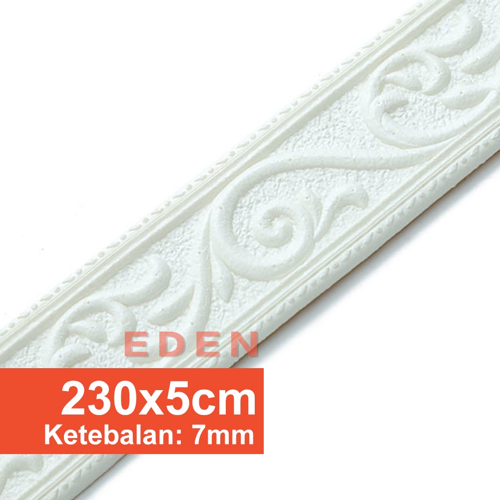 Wallpaper List Border Foam Stiker List Dinding 3D Wallborder 2.3 Meter-EDEN-LSB51