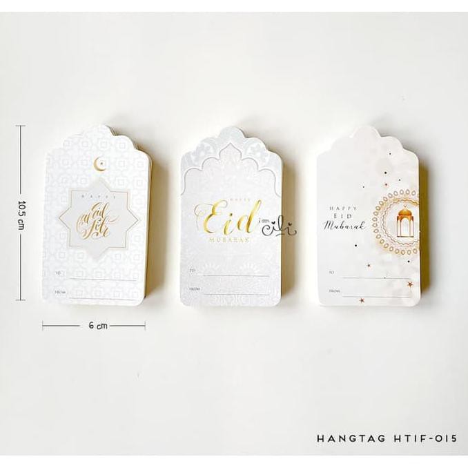 

(HTIF15)TAG ucapan idul fitri lebaran kertas tebal exclusive iamcili