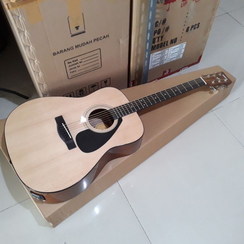 Gitar akustik elektrik yamaha original F310