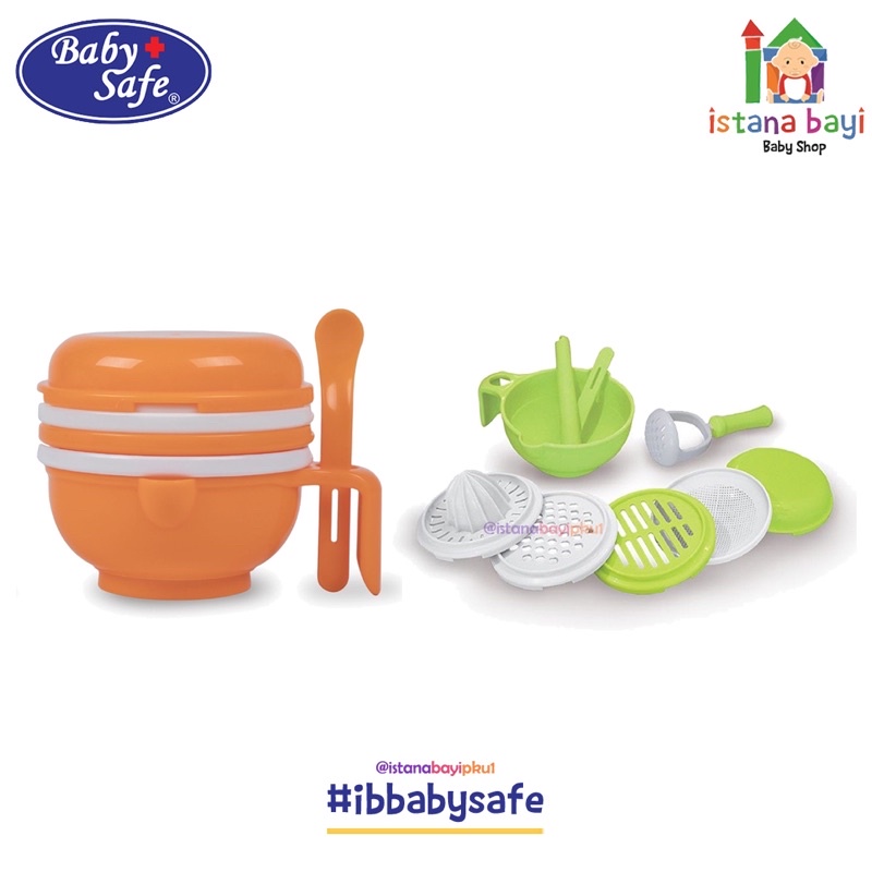 Baby Safe Food Grinding set AP014 - Food maker.Pealatan MPASI