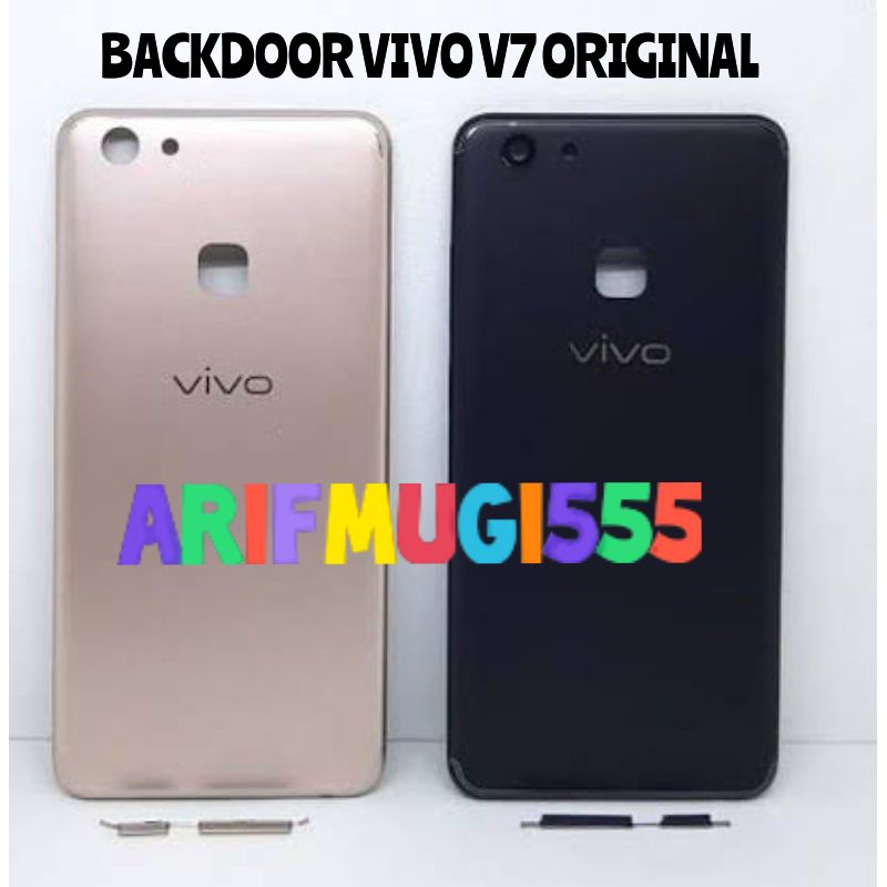 Backdoor Backcover Kesing Tutup Belakang Vivo V7 Original