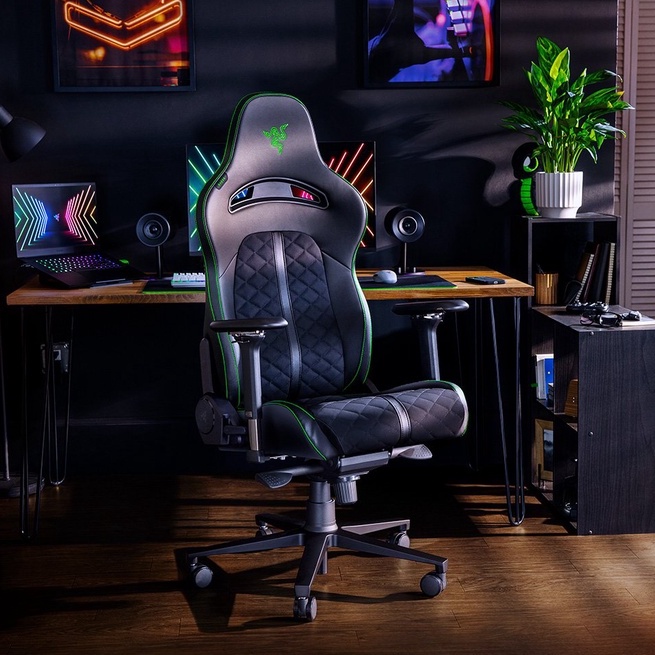 Razer Enki - Green / Gaming Chair Original / Kursi Gaming