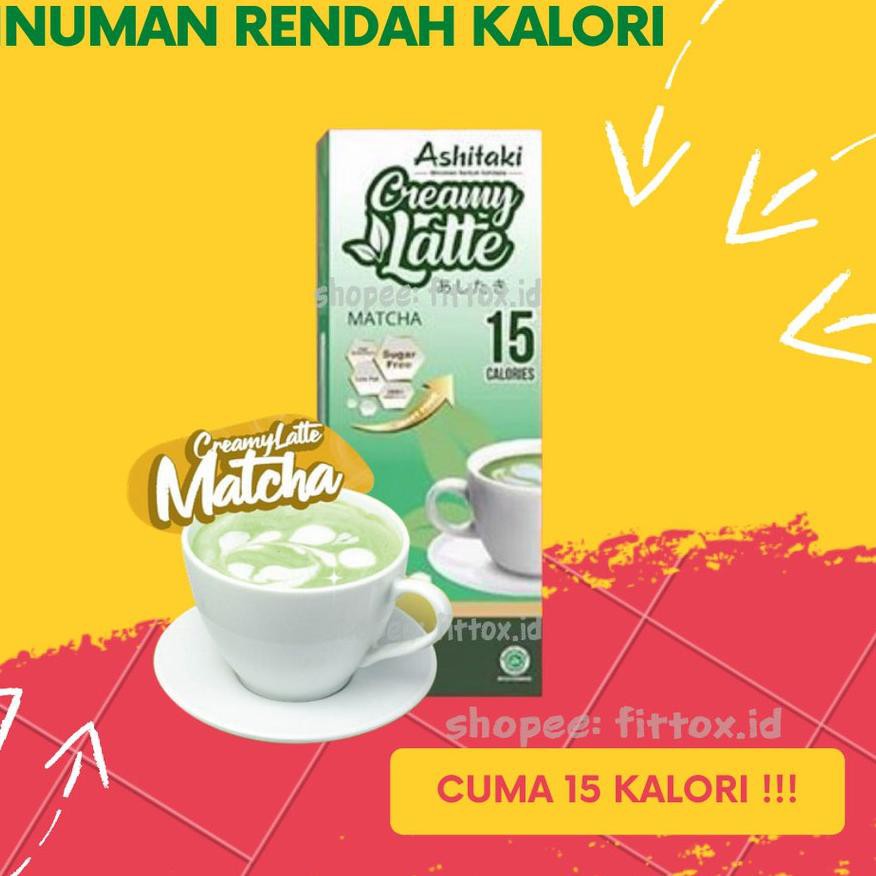 

PROMO 11.11 KODE-770 ASHITAKI Creamy Latte Minuman Diet Rendah Kalori Bebas Gula dengan Stevia