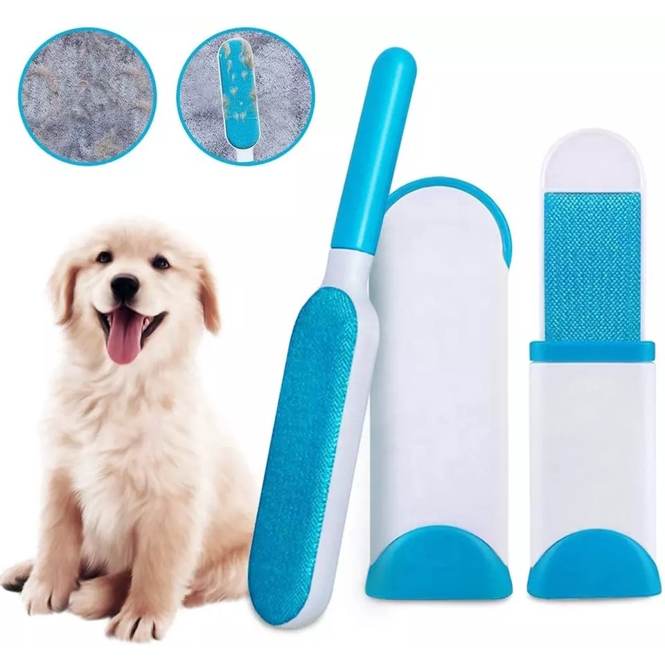 Pet Fur Remover | Sikat Pembersih Bulu Hewan Kucing dan Anjing - Pembersih Bulu pada Baju, Karpet, Sofa