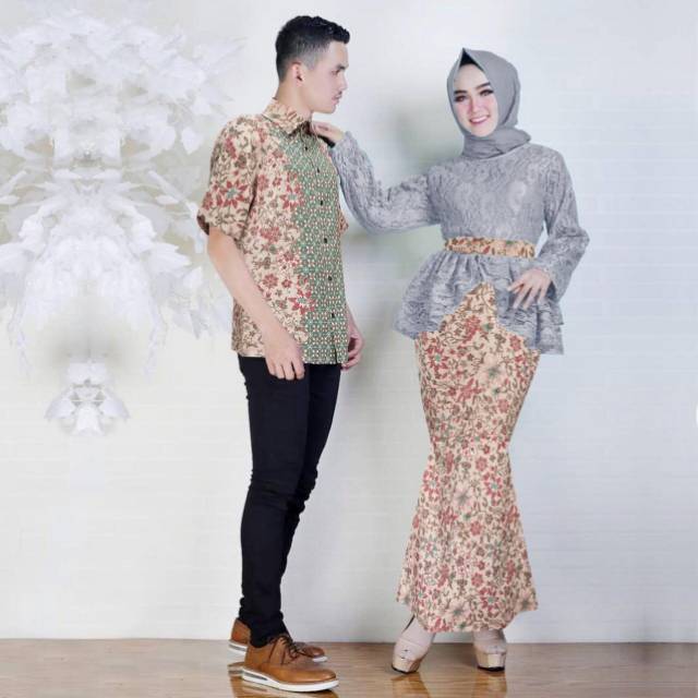 Cpl Balqis Batik Batik Couple Baju Couple Kebaya Couple Couple Kondangan Modern Couple Kekinian Shopee Indonesia