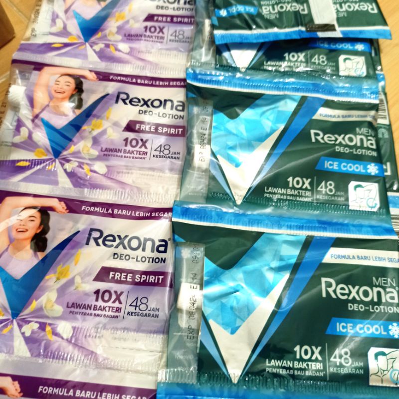 REXONA Deo Lotion Sachet 1 renceng