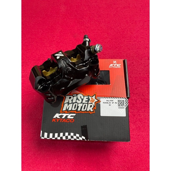 KALIPER KTC KYTACO MONOBLOK 4 PISTON HITAM