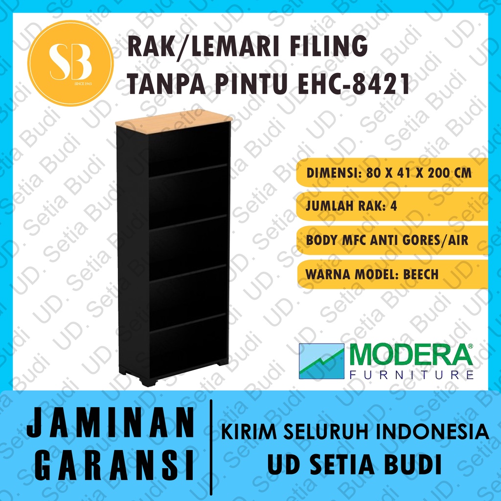 Rak Arsip / Filing Shelf Tanpa Pintu Modera EHC-8421 E-Class