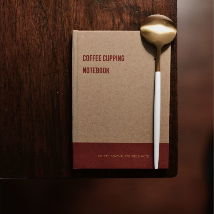 

CODE784 Coffee Cupping Notebook Kopikina