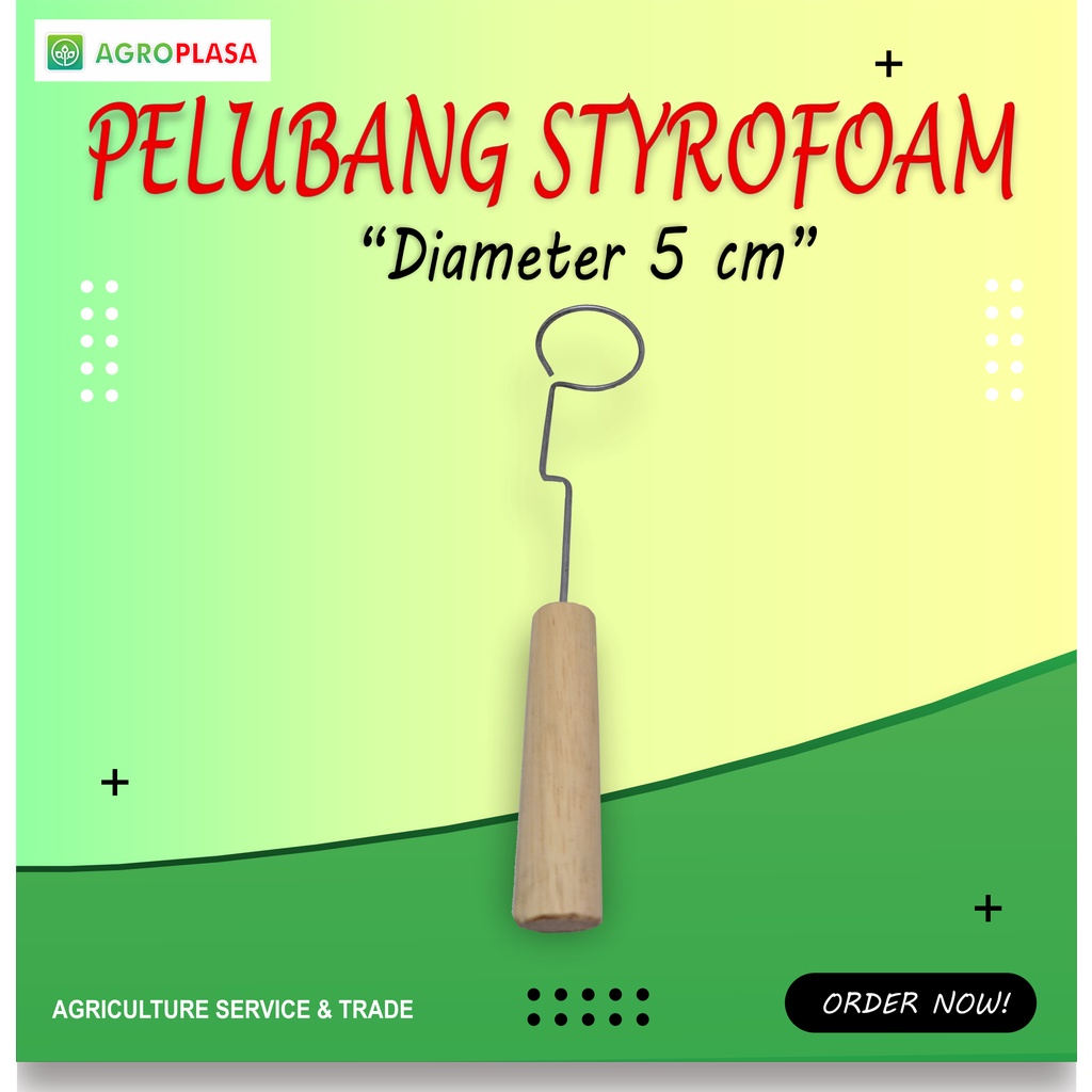 Alat Pelubang Styrofoam Hidroponik - AgroPlasa