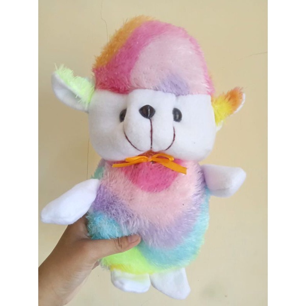 boneka mochi rainbow