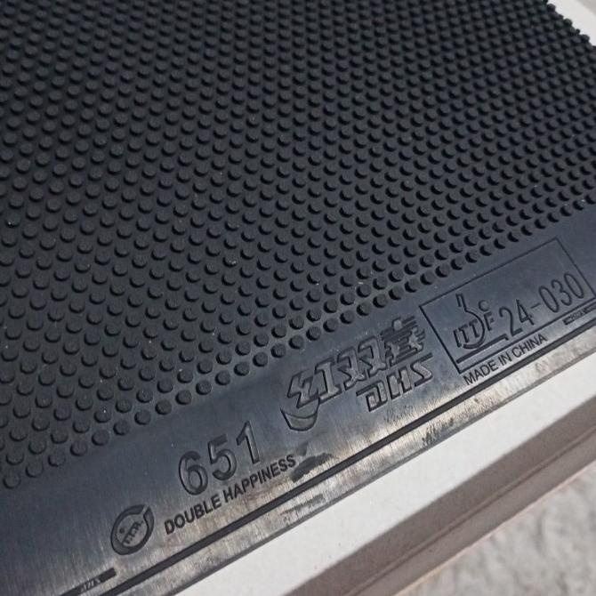 VIRAL Karet Bintik Pendek Tenis Meja DHS 651