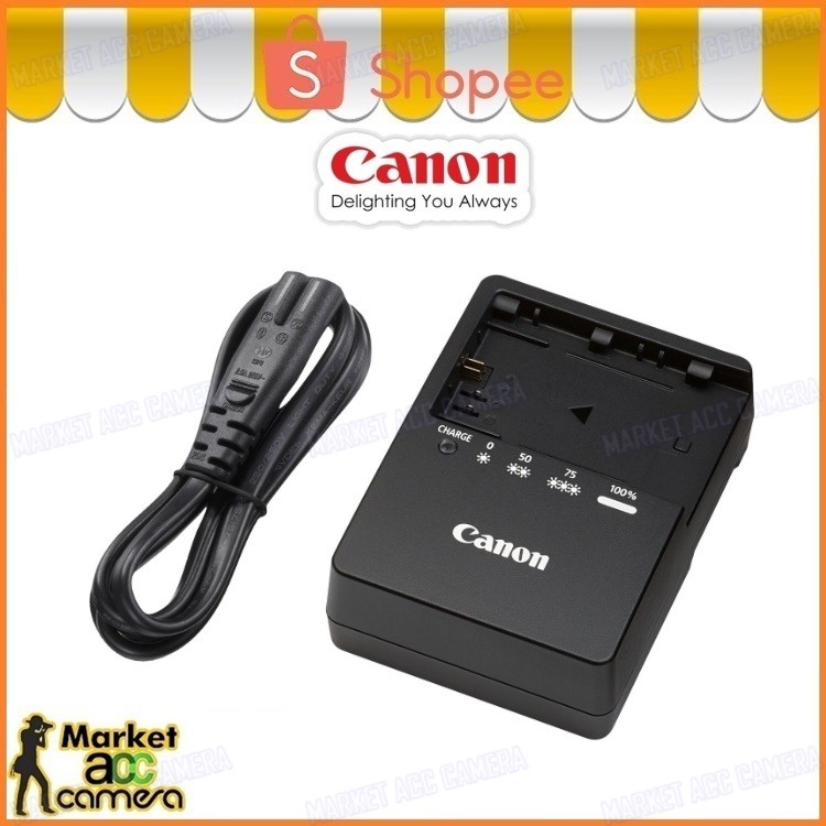 Charger LC-E6 for Canon LP-E6 (5D Mark II , 5D Mark III , 60D , 70D , 6D , 7D, 7D Mark II)