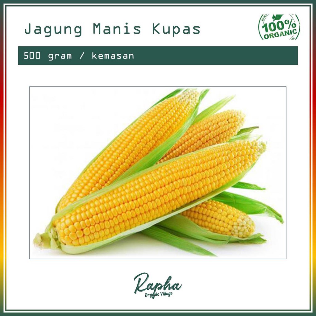 

Jagung Manis Kupas Organik