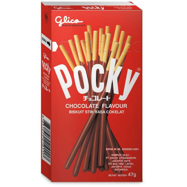 

TERMURAH Glico Pocky Stick Chocolate 47 gr - Grosir Pocky Coklat - Grosir Biskuit