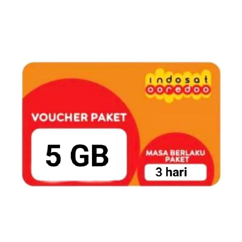 VOUCHER IM3 5GB 3HARI