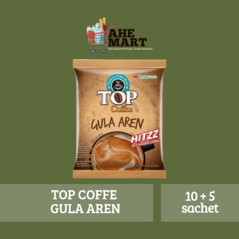 

Top Kopi Gula Aren/15 (10+5 sachet)