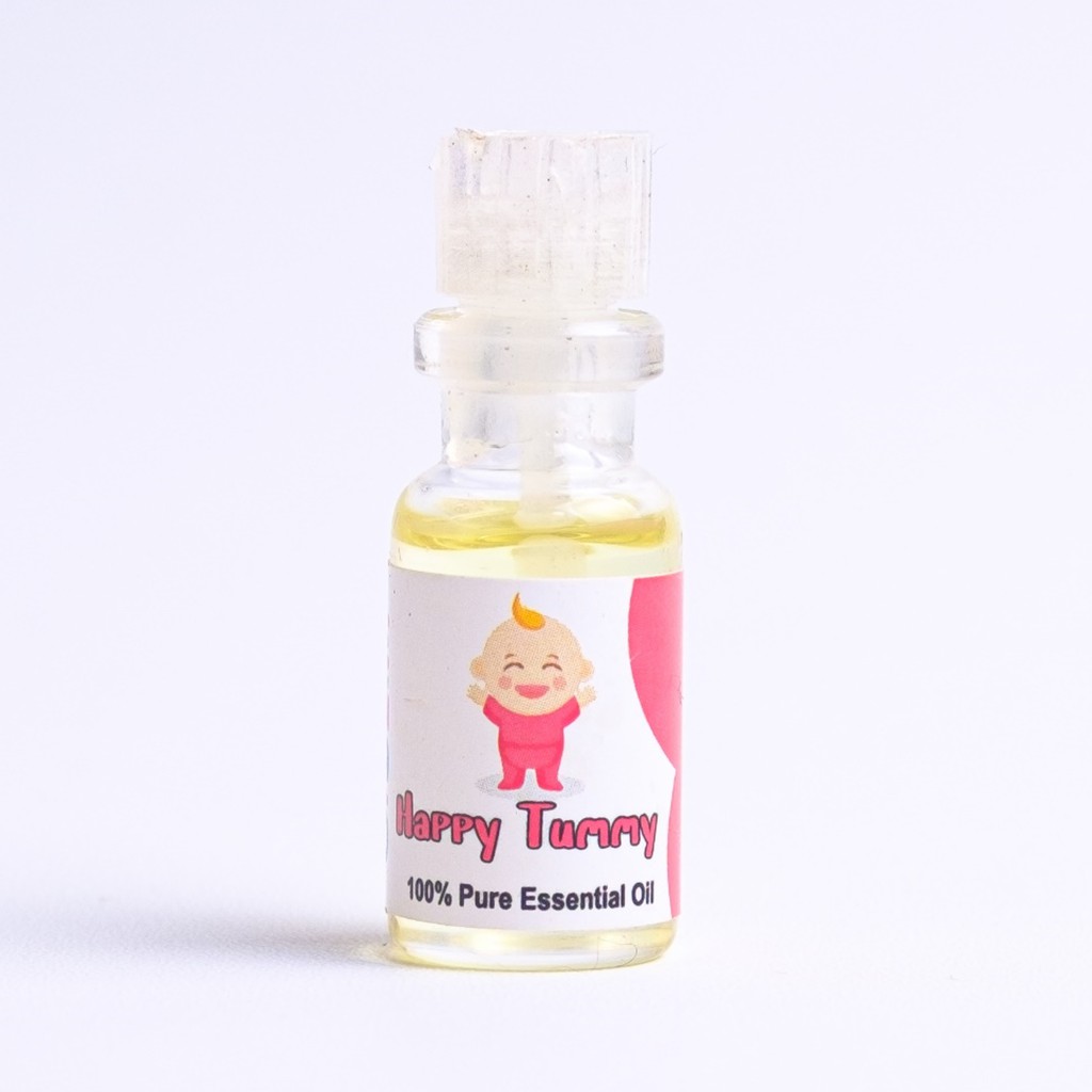 SIBAIM BABY Happy Tummy Essential Oil 3ml - Meredakan Perut Kembung Bayi by psikopediastore