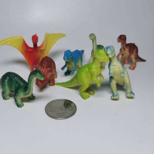 Mainan miniatur dino hewan dinosaurus world set 6 / 8 / 15 / 16 pcs dinosaur