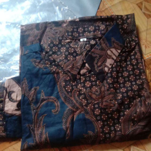 Batik Kemeja Pria Lengan Panjang Batik Laris Art Motif Garuda Size M L Xl Xxl Reguler
